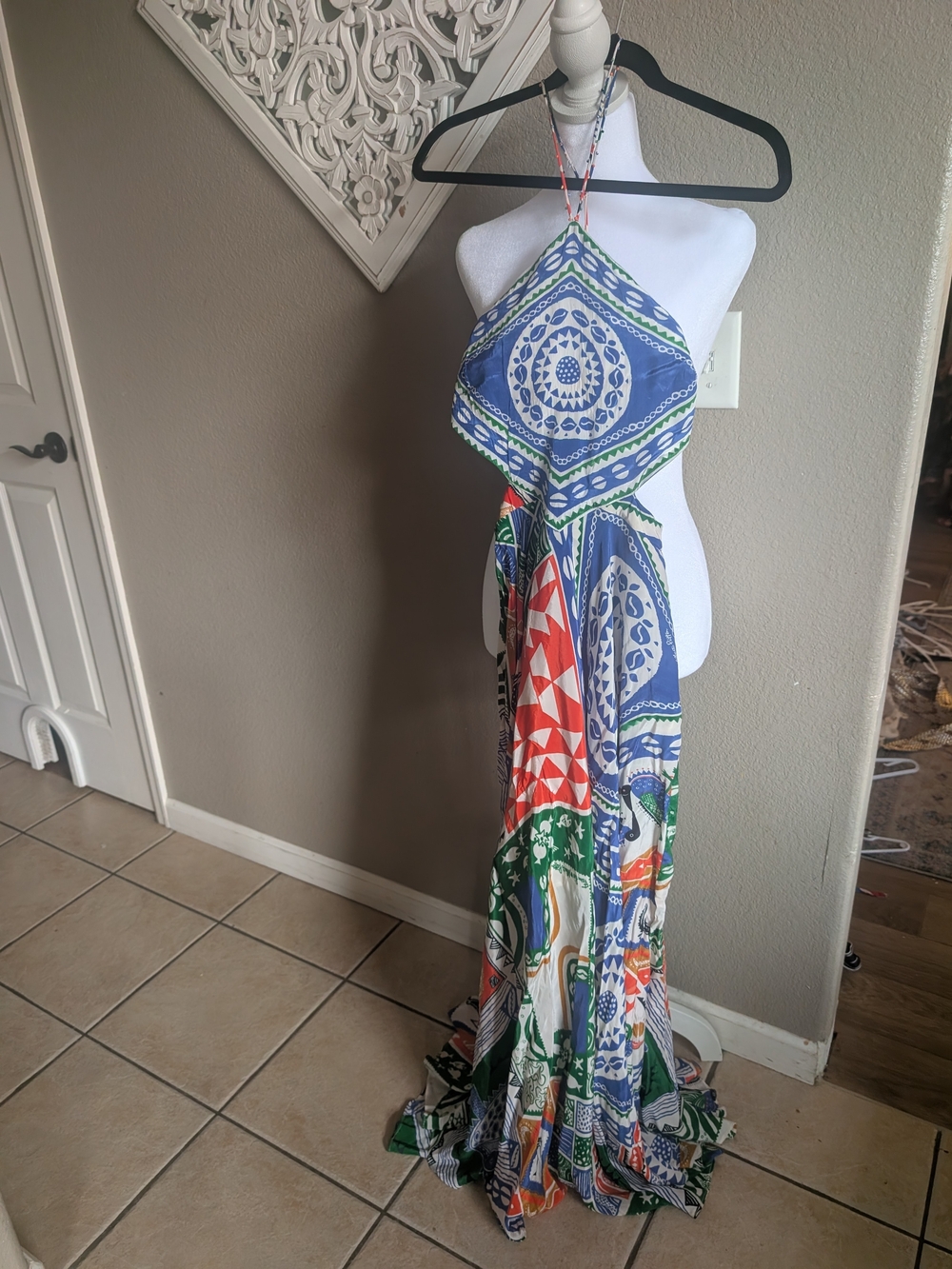 Farm Rio Halter Maxi Dress - Picture 5 of 9